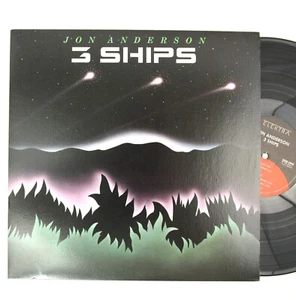 Jon Anderson 3 Ships LP Record Vinyl 12" Elektra 60469-1 Near Mint 1985 - Picture 1 of 6