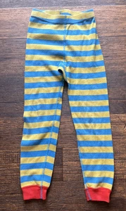 Kid's Hanna Andersson Pajama Multicolor Unisex 5 Sleep Lounge Striped Stretch - Picture 1 of 14