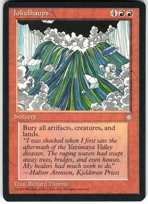 Jokulhaups R Ice Age ICE MTG NM - Image 1 of 2