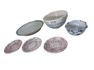 Cuencos y platos Ironstone vintage mixtos - Lote de 6 colecciones surtidas Foto 1 de 4