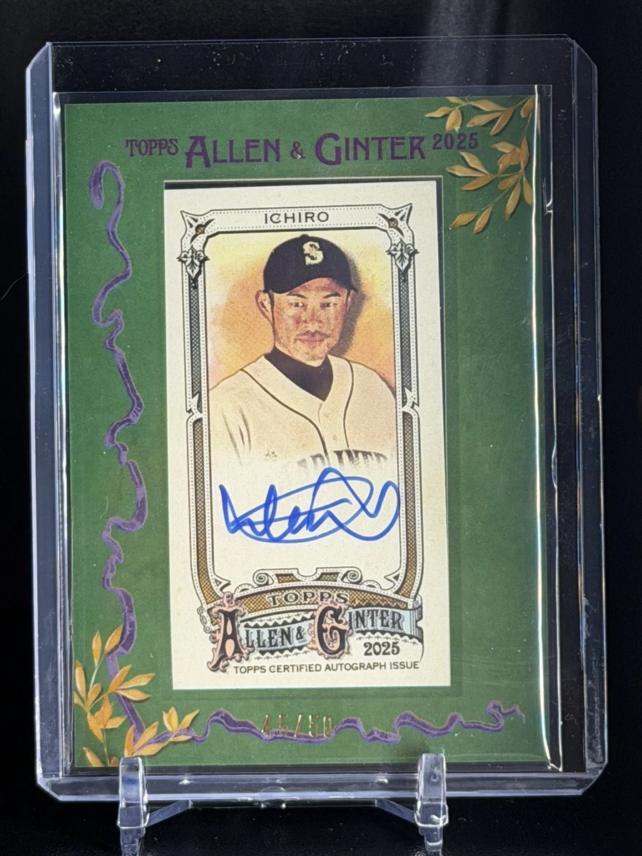 Ichiro Suzuki Autographed Baseball Sports Trading Cards for sale