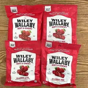 Liquirizia gourmet rossa stile australiano Wiley Wallaby - sacchetti da 5 once - 4 sacchetti - Foto 1 di 1