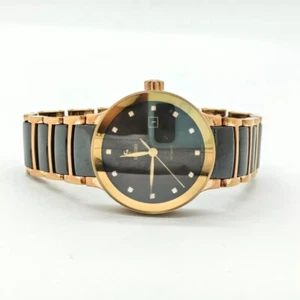 Rado 561.0183.3 Women’s Automatic Watch – 28mm Gold-Tone & Dark Brown Dial - Picture 1 of 7