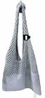 Knit Tote Bag Gray With Handles Knit Purse Bag