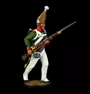 Soldado de hojalata granadero coleccionable del regimiento de granaderos Pavlovsky, Rusia - Imagen 1 de 5