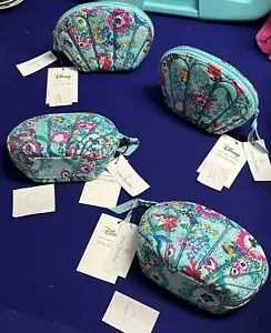 Vera Bradley ARIEL FLORAL Shell Cosmetic Bag THE LITTLE MERMAID PICK 1 A B C D - Picture 1 of 12