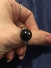 Sterling Silver Amethyst Bead Ring Size 10