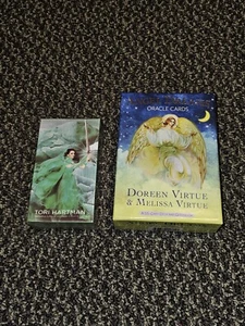 ANGEL DREAMS Oracle Cards 55-card deck & guidebook Doreen & Melissa Virtue New, - Picture 1 of 7