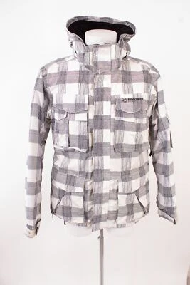 PROTEST Boardwear Herren Ski - Jacke Snowboardjacke Gr. M Weiß-Schwarz - Bild 1 von 4