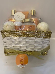 Almond Milk & Honey Beauty & Personal Care Gift Basket Set Spa Self Care Kit - Picture 1 of 4