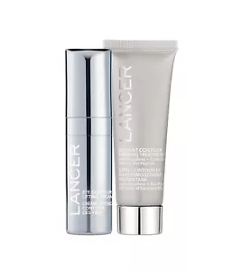 Lancer Eye Contour Lifting Cream & Instant Firming Treatment 2-Pc Travel Set NIB - Picture 1 of 5
