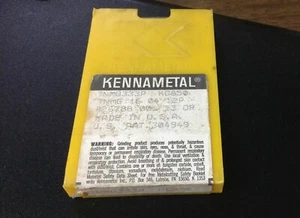 INSERTI TORNITURA IN CARBURO KENNAMETAL - RIVESTITI - Foto 1 di 2