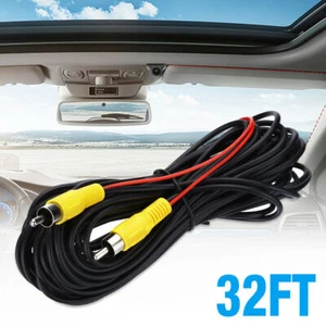 32ft Car Video RCA Extension Cable for Rear View Backup Camera & Detection Wire - Picture 1 of 6