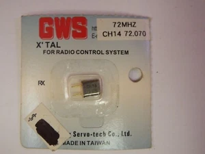 GWS - X'TAL FOR RADIO CONTROL SYSTEM - 72MHz CH14 - Model# GWSXFRM14 - Picture 1 of 3