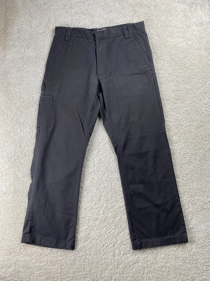Pantalones Craftsman Para Hombre 32x30 28 Gris Chino Pierna Recta Lona Exterior Ropa de Trabajo Foto 1 de 4