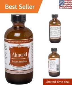 Emulsione di Mandorle LorAnn 4 oz - Sapore Ricco per Dessert di Qualità Professionale - Foto 1 di 6