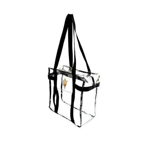 Littlearth Clear Tote-Along Bag Arizona State Sun Devils One Size Cover