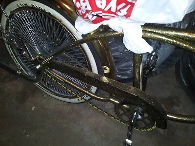 Bicicleta Lowrider Schwinn Gold Flake de 20"  Foto 1 de 4
