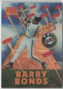 1995 Sportflix #HT7 Barry Bonds 3D Hammer Team - Foto 1 di 2