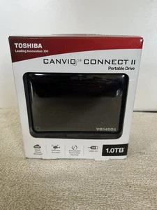 Toshiba Canvio Connect II 1TB,External Drive - Afbeelding 1 van 4