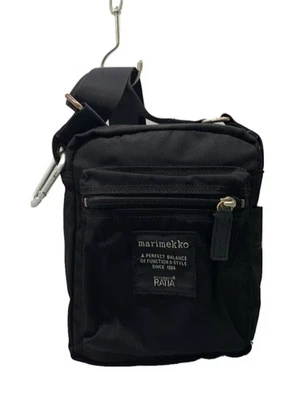 Bolso de hombro Marimekko -- negro liso 517650 Foto 1 de 4