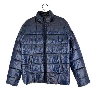 Guess Men's Puffer Jacket Coat Size M - Image 1 of 4