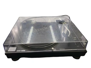 Technics SL-1200MK3 schwarz Direct Drive DJ Turntable Plattenspieler, mit Staubschutz - Bild 1 von 16