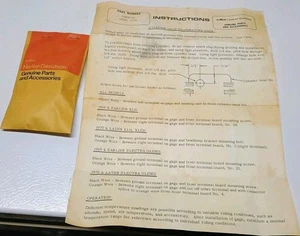 Sobre de piezas selladas Harley Davidson OEM nuevo de lote original con papel AMF HARLEY DAVIDSON - Imagen 1 de 5