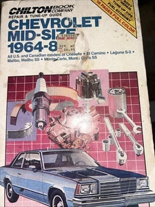 Chilton Book Company-Repair & tune up guide Chevrolet mid-size 1964-86 - Bild 1 von 3