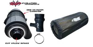 Evolution Powersports Evo V-Flow Intake with Pre Filter Can-Am Maverick X3 All - Picture 1 of 1