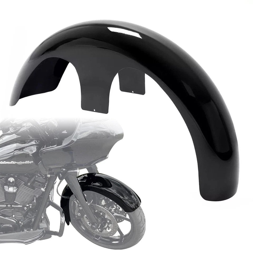 Guardabarros delantero personalizado envolvente de rueda de 30" para Harley Davidson Touring Road King Bagger Foto 1 de 4
