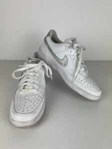 Nike Women’s size 9 Court Vision Low Sneaker Iridescent White - Picture 1 of 7