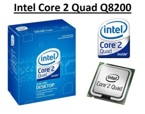 Intel Core 2 Quad Q8200 SLB5M Quad Core Processor 2.33GHz,Socket LGA775, 95W CPU - Picture 1 of 4