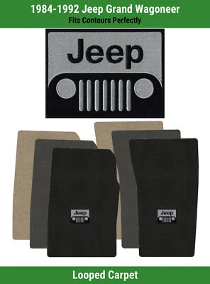 Alfombrillas delanteras Lloyd Classic Loop para Jeep Grand Wagoneer del 84-92 con parrilla Jeep Foto 1 de 4