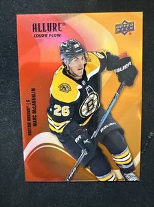 22-23 UD Allure Hockey Rookie Color Flow Red-Orange SF-18 Mark McLaughlin