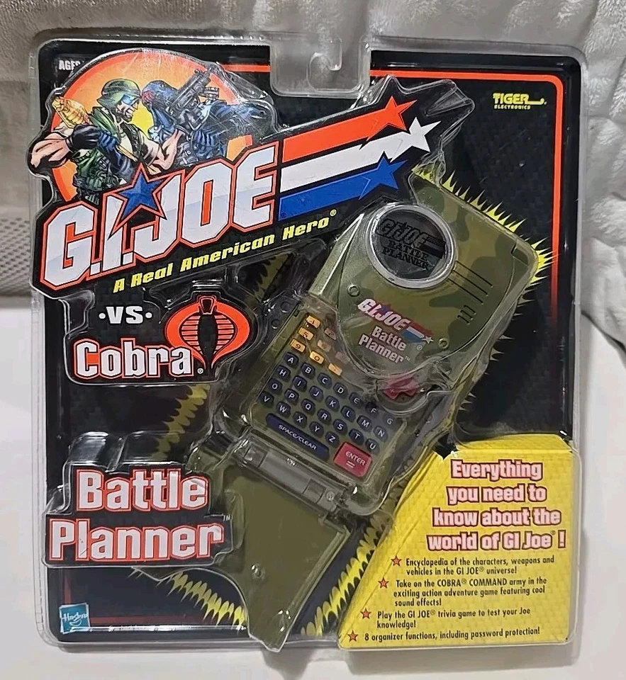 特种部队与眼镜蛇战斗计划师老虎电子 2002 复古密封!  — 第 1/4 张图片