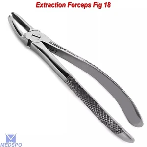 Pinza dentale chirurgica Fig 18 estrazione molare superiore sinistra estrazione denti orale - Foto 1 di 5