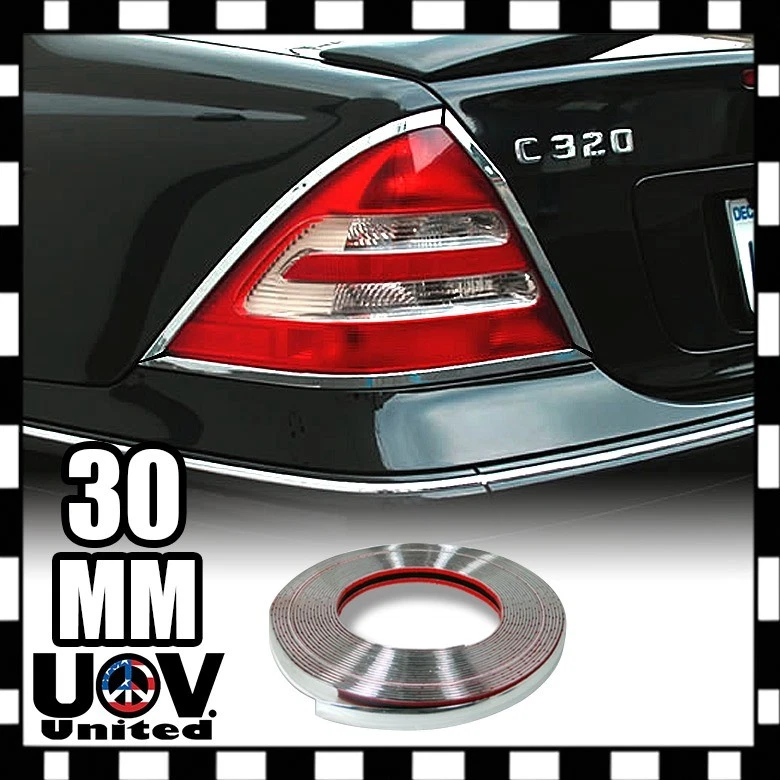 Наружная молдинговая полоска отделка нижняя оконная боковая дверная полоса крыша 30 мм 3 м 2019 - Изображение 1 из 1