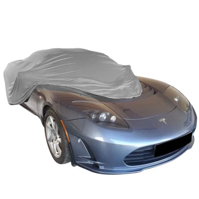 Indoor car cover fits Tesla Roadster bespoke Stuttgart Grey cover Without mir... - Imagem 1 de 4