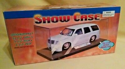 DISPLAY CASE SHOWCASE 1:18 SCALE TOY CARS NEW EMPTY ORIGINAL BOX SHOW CASE GC. - Image 1 of 4