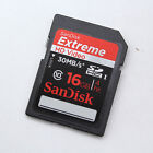 Genuine SanDisk Extreme 16GB SDHC Class 10 SD Card 30MB/s - Good Condition!