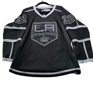 Camiseta deportiva Jonathan Quick LA Kings Reebok Center Ice para hombre 48 correa de lucha de hockey de la NHL - Imagen 1 de 14