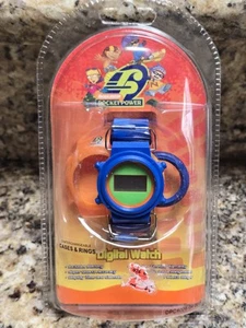 Reloj digital Nickelodeon Rocket Power de colección nuevo 2001 extremadamente raro - Imagen 1 de 8