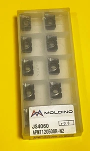 10 MOLDINO Wendeplatten zum Fräsen 120508R-N2 JS4060 r 0.8 Neu 065025 _ 1C486XZB - Picture 1 of 4