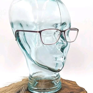 Silhouette SPX Illusion 1602 Small Eyeglasses LIGHT Frame 52-14-130 Wine Purple - Picture 1 of 24