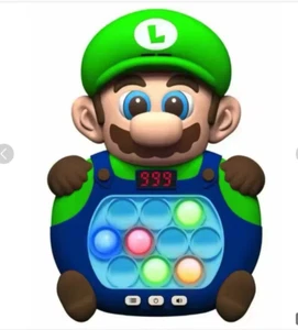 Consola de juegos portátil Fast Push con 999 niveles - Juego de botones inquietos con temática Luigi - Imagen 1 de 3
