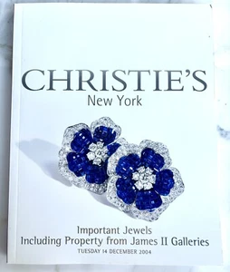 CHRISTIE’S AUCTION NY IMPORTANT JEWELS DEC 14 2004 CARTIER BVLGARI VAN CLEEF WEB - Picture 1 of 8