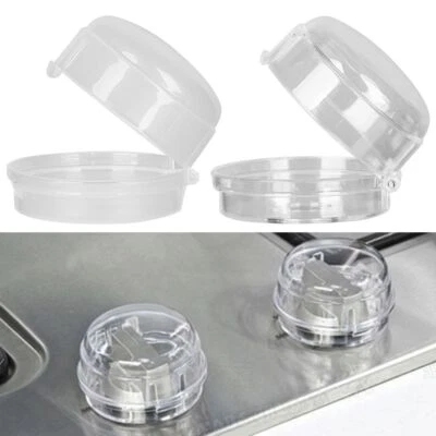 Baby Safety Gas Stove Protector Knob Cover Child Protection Oven Lock Lid - image 1 of 4
