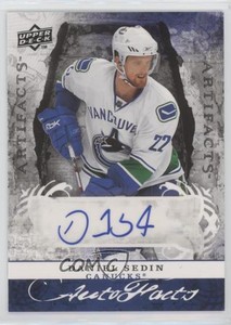 2008-09 Upper Deck Artifacts Autofacts Daniel Sedin #AF-DS Auto HOF