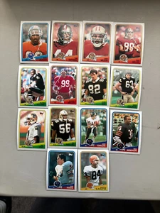 1988 Football Rookies + (27 Cards) Mark Jackson-Tom Rathman-Dalton Hillard-++ - Picture 1 of 2
